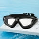 thumbnail image 4 of Gafas de natación para adultos con montura grande para hombres y mujeres Gafas de piscina antiniebla y antiderrames Gafas de natación para adultos, 4 of 6
