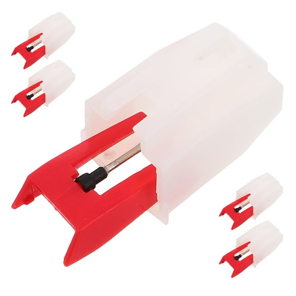 RENACLIPY 5Pcs Replacement Stylus Needles for Phonograph Record Player Durable and Lightweight