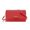 Red, variant on XINXIAOO Korean Style Women's Clutch Wallet, Multifunctional Medium Long Purse