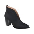thumbnail image 5 of Journee Collection Womens Bellamy Embossed Pointed Toe Booties, 5 of 5