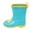 Light Blue-02, variant on Toddler Rain Boots for Girls - Waterproof Non-Slip with Protective Cuff, Garden & Puddle Play Shoes