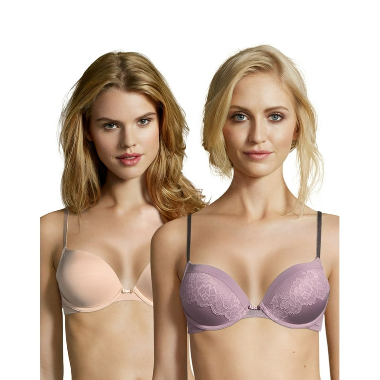 Maidenform Women's Tailored with Lace Trim Minimiser Everyday Bra