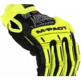 thumbnail image 2 of Hi-Viz M-Pact D5 Gloves - High-Visibility Impact Gloves - For Construction - Touchscreen Compatible - Breathable - Impact Protection - Fluorescent Yellow - Large, 2 of 4