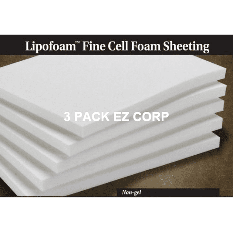 Lipofoam for Lipo Healing 3 pack standard sheets Made in the USA
