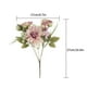 thumbnail image 4 of Ramo: Flor de rosa artificial para decoración del hogar, bodas, paredes, falsas, 4 of 5