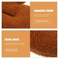 thumbnail image 3 of WASHWEPE Couch Pillow Coffee Plush Shamrock Hugging Pillow Indoor Use 1Set, 3 of 8