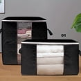 thumbnail image 1 of Organisez Votre Placard avec Ce Grand Sac de Rangement - Poignée Renforcée, Fenêtre Transparente, 1 of 5