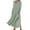 A1Green, variant on Wuxian Women'S Dresses Long Sleeve Round Neck Maxi Dresses With Pockets Flowy Swing Fall Winter Long Sundress,Black,L