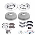 thumbnail image 3 of PowerStop Front and Rear Z36 Truck & Tow Brake Pad Rotor Drum and Shoe Kit Fits: CHRYSLER DODGE Select Models K15013DK-36, 3 of 10