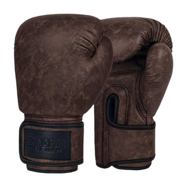 Guantes de boxeo DYNWAVEMX Marrón oscuro 12oz
