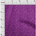 thumbnail image 2 of oneOone Coton Flex Tissu Violet Floral Robe Tissu Tissu Imprimé par la Cour 40 Pouces de Large, 2 of 4