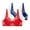 aa13_Blue, variant on Womens 3 Pack Bras,Womens Bra,Plus Size Underwire Lace Breathable Lightweight Push up,Size 34C