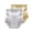D, variant on Endives 2pc Womens Panties High Waist Control Tummy Thin Ice Non Marking Underwear Breathable Body Shaping Briefsfor Women