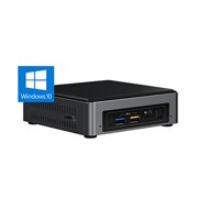 Intel NUC 7 Enthusiast, A Mini PC with Windows 10, Intel Core i7, 512GB NVMe Intel 600p SSD, 16GB RAM, Gunmetal (BOXNUC7I7BNKQ)