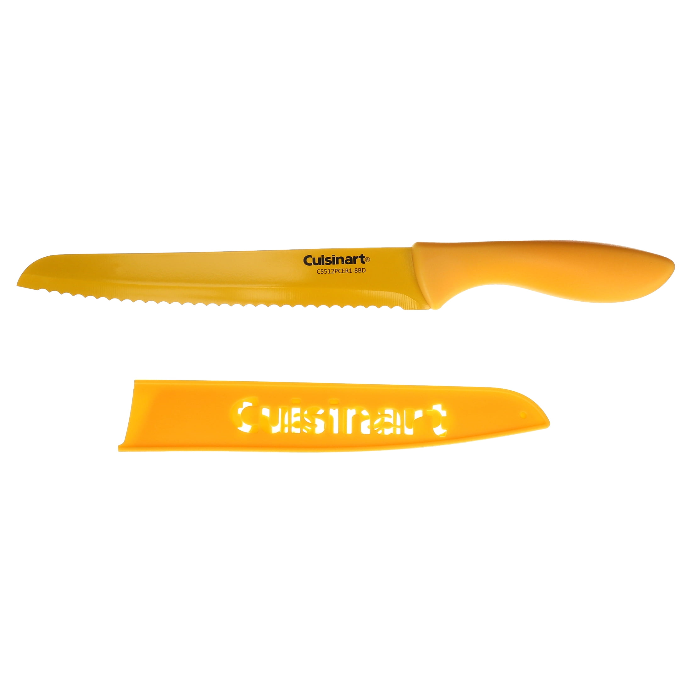 Cuisinart 12 Piece Ceramic Coated Color Knife Set with Blade Guards