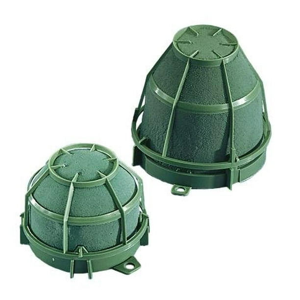 Smithers Oasis Iglu 1020I Floral Foam & Holder, Pack of 12, Green