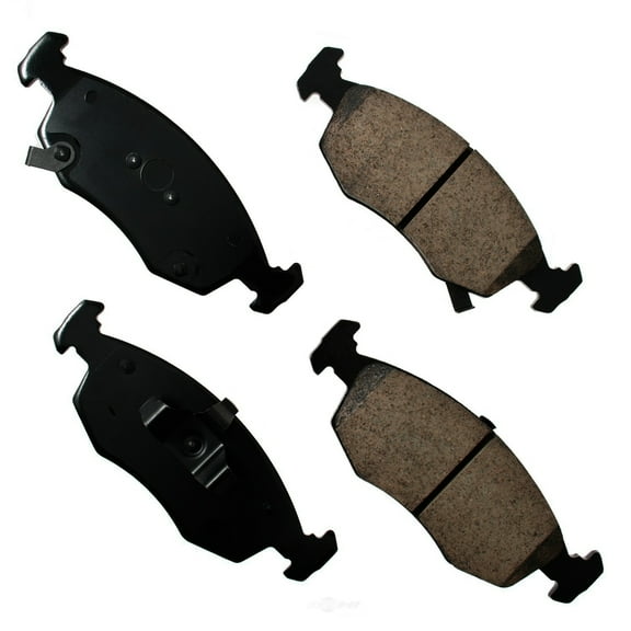 Disc Brake Pad Set Fits select: 2012-2019 FIAT 500