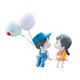 thumbnail image 4 of de Decoración para Salpicadero de Coche, Pareja de Muñecas, Accesorios Bonitos, Mini Adornos Interiores para Coche, Tema de Oficina, Dormitorio Pareja muñeca globo Soledad Decoraciones para salpicadero de coche, 4 of 4