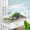thumbnail image 1 of PENIKOKO White Betta Tunnel Hideout for Fish Tank with Easy Maintenance and Natural Aquatic Features, 1 of 6