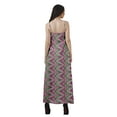 thumbnail image 4 of Moomaya Summer Outfit Women Rayon All Over Printed Plus Size Party Dresses, 4 of 4