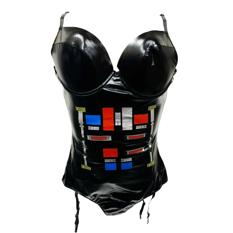 Adult Star Wars Darth Vader Womens Costume, Galactic Empress Cosplay with Bodysuit, Garters, and Cape - Walmart.com Adult Star Wars Darth Vader Womens Costume, Galactic Empress Cosplay with Bodysuit, Garters, and Cape - Walmart.com