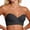 🔥 Black, variant on Everyday Bras Strapless Swim Top Convertible Underwire Support Silicone Anti-Slip Band Lined Cups Breathable Quick-Dry Fabric Beautiful Back Design for beach pool swimwear and tanning wear
