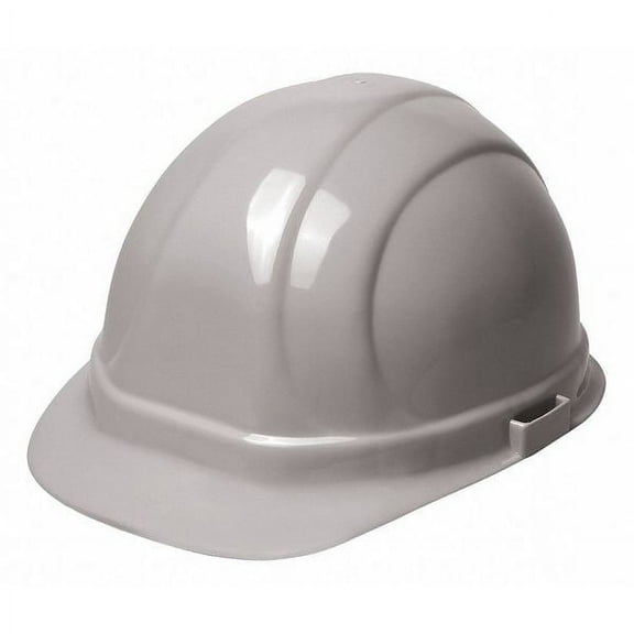 Hard Hat, Omega II, Polyethylene, 6 Point Pinlock, Type 1, Class E, Gray