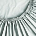 thumbnail image 5 of Hotel Style 4-Piece 600 Thread Count Green Egyptian Cotton Adult Bed Sheet Set, Queen - Deep Pocket, 5 of 5