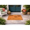 thumbnail image 5 of Postcard Doormat, Home Is Where The Heart Is, Vintage Stamp Design, Welcome Door Mat, Housewarming Gift, New Home Gift 5349 (24x72 inches) 5349, 5 of 5
