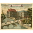 thumbnail image 2 of Van der Giessen, G. 23x20 Black Ornate Wood Framed with Double Matting Museum Art Print Titled - Scenes of the Hague IV, 2 of 4