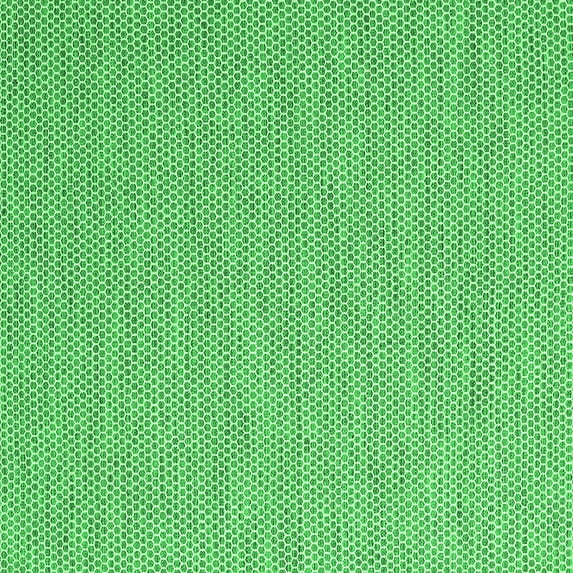 Ahgly Company Indoor Square Abstract Green Contemporary Area Rugs, 3' Square