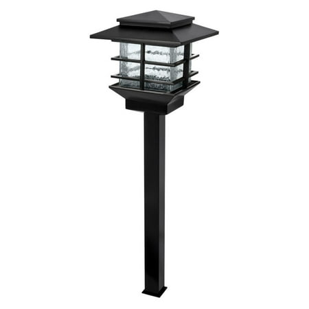 Paradise Garden Lighting Cast Aluminum LED Path Light - Black