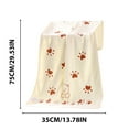 thumbnail image 3 of Nsxcdh Bear Towel Soft Superfine Fiber Printing 29.13x12.99in Strong Absorbent Quick Dry for Face Hair Bathroom Home, 3 of 6
