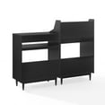 thumbnail image 3 of Crosley Furniture Liam 2-Piece Record Player Stand And Vinyl Storage Set, 3 of 10