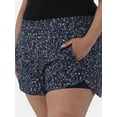 thumbnail image 4 of Avia Women's and Women's Plus Running Shorts with Bike Liner, Sizes XS-4X, 4 of 5