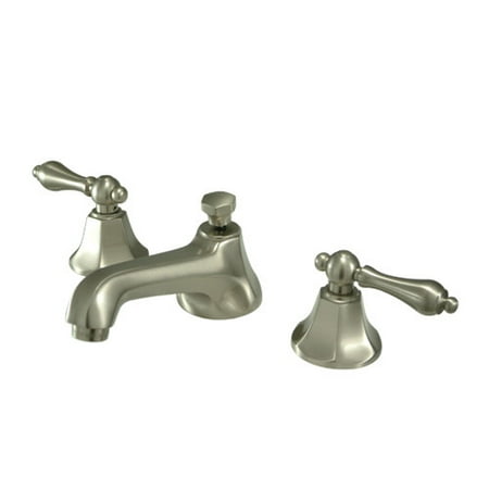 UPC 663370004377 product image for Faucet with Brass Pop-up in Satin Nickel Finish | upcitemdb.com