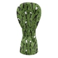 thumbnail image 2 of Yuyamidu Green Golf Ball Golf Head Cover for Golf Head Club Fashion Golf Club Head Cover for Driver/Fairway Wood/Hybird Club Protection, PU Leather, 2 of 8