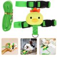 thumbnail image 3 of 1 set of Rabbit Harness and Leash Adjustable Bunny Harness Leash for Walking Running, 3 of 8
