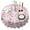 Princess Castle Pattern-1, variant on Princess Castle Pattern Round Tablecloth 60"x60",Wrinkle Wipeable Table Cloth for Kitchen Dining Room Picnic Patio Party