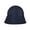 Navy Blue, variant on UDIYO Sun Cap Foldable Sun Block Solid Color Bucket Hat Packable Fisherman Cap for Outdoor
