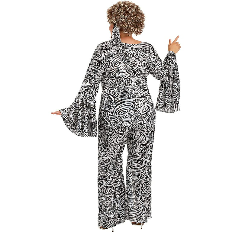 Den sandsynlige sammensatte niece Plus Size Women's Foxy Lady Disco Costume - Walmart.com