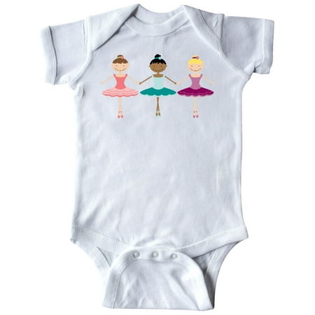 

Inktastic Little Ballerina Trio Gift Baby Girl Bodysuit