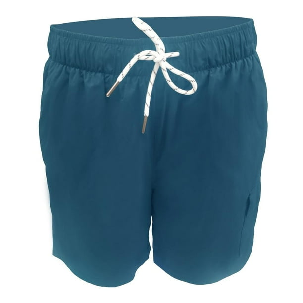Traje de baño OP Para hombre Talla EG Liso Petróleo