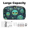 thumbnail image 3 of Alien Travel Organizer, Cable Organizer, Charging Cord Organizer, Charger Storage Organizer - Waterproof Oxford Cloth Electronic Digital Product Storage Case, 5.9x9.44x3.14 in., 3 of 6