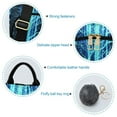 thumbnail image 7 of FORMRS Women's Travel Backpack Purse Anti-Theft Hidden Pockets Casual Shoulder Bag, Blue Tree, 7 of 7