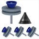 thumbnail image 1 of Afilador de Cuchillas para Cortacésped, 4 Unidades con Equilibrador de Cuchillas. Afilador de Cuchillas para Cortacésped Resistente Al Desgaste B, 1 of 5