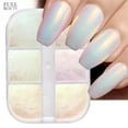 thumbnail image 3 of 6 Grids Chrome Nail Powder Chrome Pearl Nail Powder Set Nail Glitter Powder Effect for Manicure Nail Art Decoration, 3 of 10
