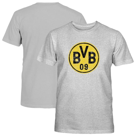 Youth 1863FC  Gray Borussia Dortmund Color Badge T-Shirt