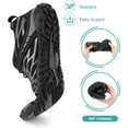 thumbnail image 6 of Hiking Shoes Barefoot Shoes for Autumn Winter, Upgraded Thickened Minimalist Barefoot Shoes Women Men Non-Slip & Wide Toe Zero Drop Athletic Hiking Trail Running Shoes, 6 of 7