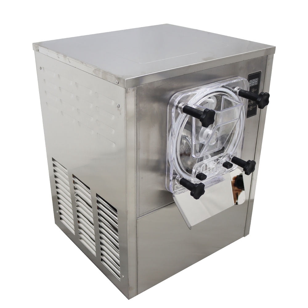 Commercial Hard Serve Ice Cream Machine Stainless Steel Countertop Ice Cream Maker 110V